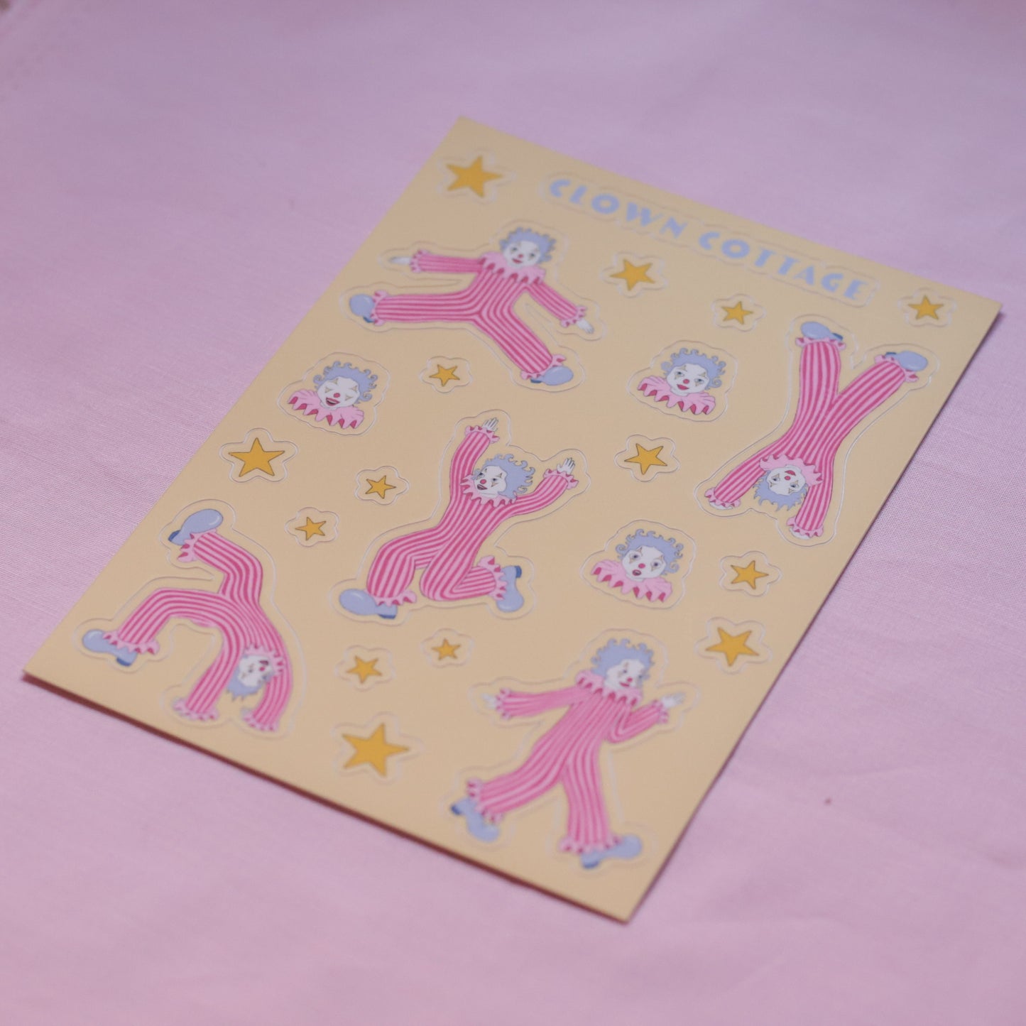 Clowning Around Sticker Sheet